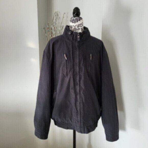 DOCKERS Bomber Rain  Jacket Men's Sz Lrg - Picture 1 of 12